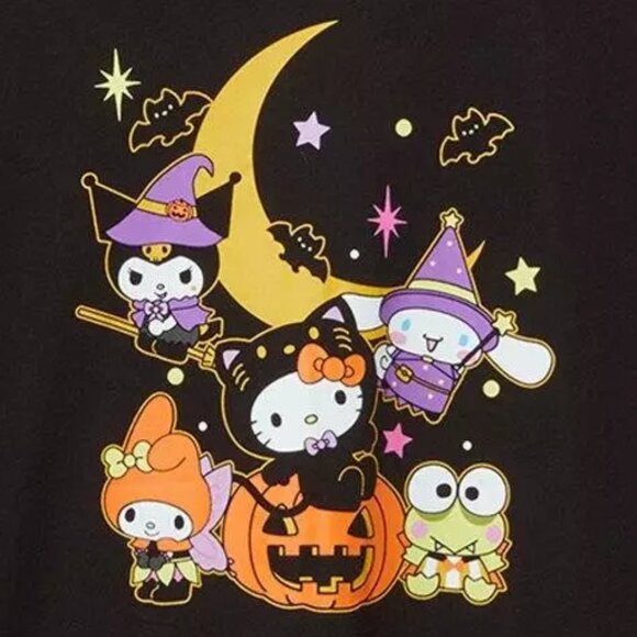 ❤️NWT VINTAGE TORRID GRAPHIC TEE - HELLO KITTY HALLOWEEN - SANRIO - PLUS SIZE - Picture 2 of 11